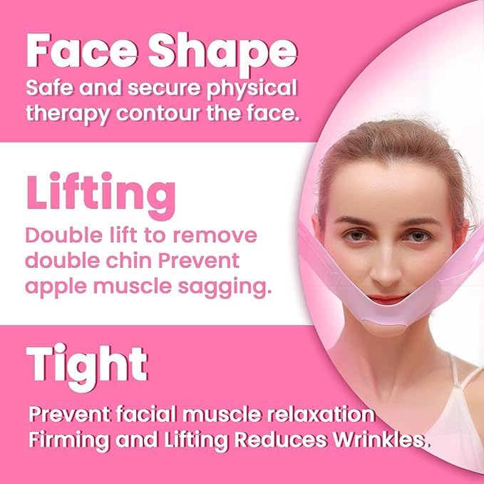 Silicone V Face Mask Face Lift Up Belt