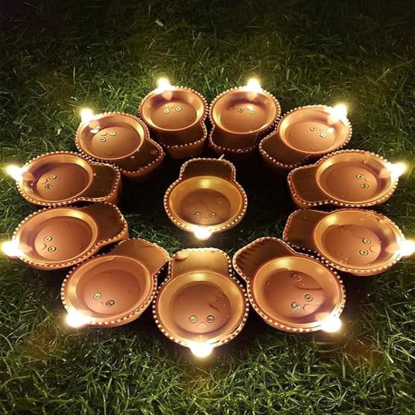 Water Sensor Led Tealights Candles Diyas