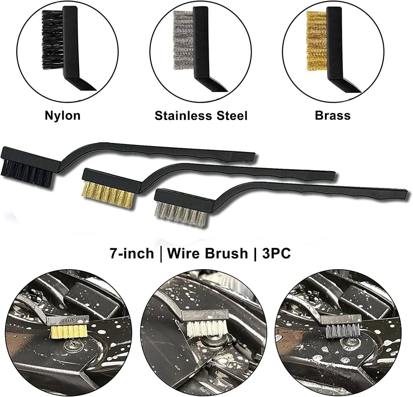 15 PCS Car Detailing Brush Set