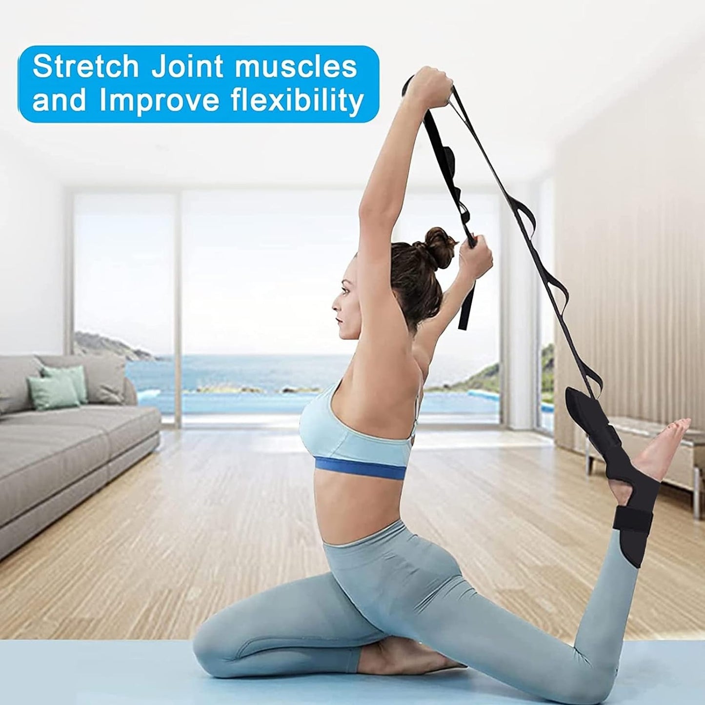 Yoga Stretching Belt For Exercise