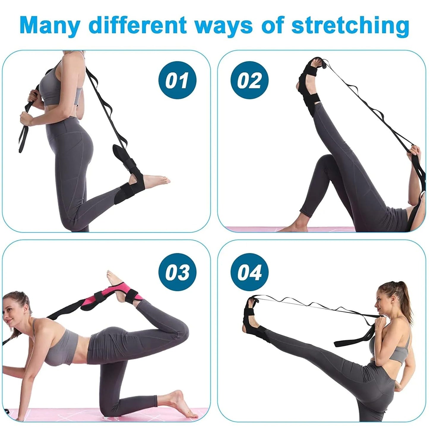 Yoga Stretching Belt For Exercise