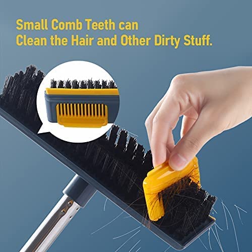 2 in 1 Floor Brush Scrub Brush 120 Degree Rotating Bathroom Kitchen Floor  Crevice Cleaning Brush Kitchen Cleaning Tools